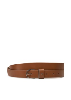Pasek Damski Calvin Klein Ck Metal Loop Round Buckle 2.5 K60K613147 Brązowy ze sklepu eobuwie.pl w kategorii Paski damskie - zdjęcie 181291528
