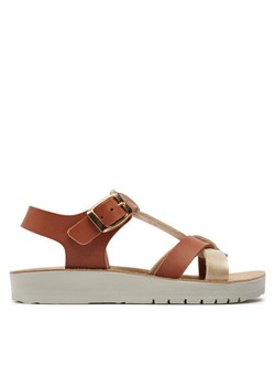 Sandały Geox J Sandal Costarei Gi J45EAG 05404 C5B2U S Beżowy ze sklepu eobuwie.pl w kategorii Sandały dziecięce - zdjęcie 181291878
