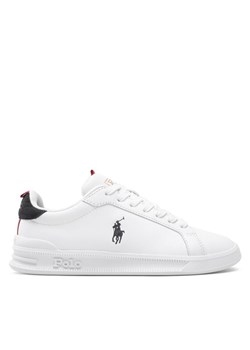Sneakersy Polo Ralph Lauren Hrt Ct II 809860883003 Biały ze sklepu eobuwie.pl w kategorii Buty sportowe męskie - zdjęcie 181292037