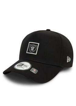 Czapka z daszkiem New Era Las Vegas Raiders Metallic Patch 9FORTY E-Frame 60580709 Czarny ze sklepu eobuwie.pl w kategorii Czapki z daszkiem damskie - zdjęcie 181292187