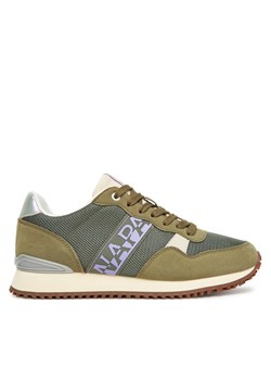 Sneakersy Napapijri Astra NP0A4IQD Zielony ze sklepu eobuwie.pl w kategorii Buty sportowe damskie - zdjęcie 181292395