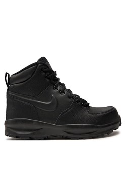 Sneakersy Nike Manoa Ltr (Gs) BQ5372 001 Czarny ze sklepu eobuwie.pl w kategorii Buty zimowe dziecięce - zdjęcie 181292526