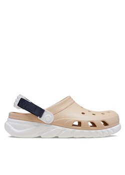 Klapki Crocs Duet Max Ii Clog 208778 Brązowy ze sklepu eobuwie.pl w kategorii Klapki damskie - zdjęcie 181292568