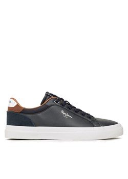Tenisówki Pepe Jeans Kenton Court PMS30839 Granatowy ze sklepu eobuwie.pl w kategorii Trampki męskie - zdjęcie 181292628