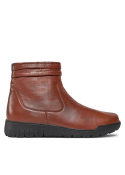 Botki Caprice 9-25308-41 Brązowy ze sklepu eobuwie.pl w kategorii Botki - zdjęcie 181292829