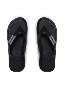 Japonki Pepe Jeans Wind Surf PMS70122 Czarny ze sklepu eobuwie.pl w kategorii Klapki męskie - zdjęcie 181292987