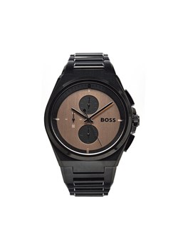 Zegarek Boss Steer 1514043 Czarny ze sklepu eobuwie.pl w kategorii Zegarki - zdjęcie 181293005