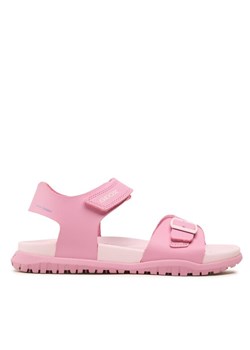Sandały Geox J Sandal Fusbetto Gi J35HQA000BCC8052 D Różowy ze sklepu eobuwie.pl w kategorii Sandały dziecięce - zdjęcie 181293315