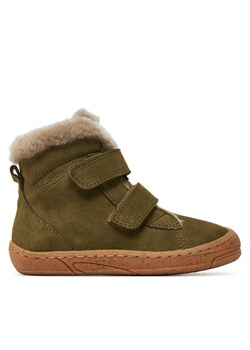 Kozaki Froddo Minni Suede G2110141-3 S Zielony ze sklepu eobuwie.pl w kategorii Buty zimowe dziecięce - zdjęcie 181293507
