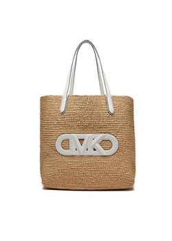 Torebka MICHAEL Michael Kors 30S4SZAT4O Beżowy ze sklepu eobuwie.pl w kategorii Torby letnie - zdjęcie 181293609
