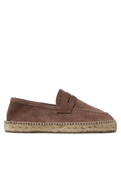 Espadryle Manebi Loafers Espadrilles M 2.9 L0 Brązowy ze sklepu eobuwie.pl w kategorii Espadryle męskie - zdjęcie 181293666