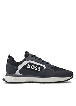 Sneakersy Boss Jonah Runn Merb 50517300 Granatowy ze sklepu eobuwie.pl w kategorii Buty sportowe męskie - zdjęcie 181293735