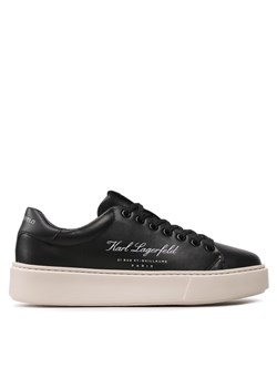 Sneakersy KARL LAGERFELD KL52223 Czarny ze sklepu eobuwie.pl w kategorii Buty sportowe męskie - zdjęcie 181293796