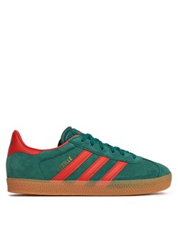 Sneakersy adidas Gazelle J IE8604 Zielony ze sklepu eobuwie.pl w kategorii Trampki dziecięce - zdjęcie 181293858