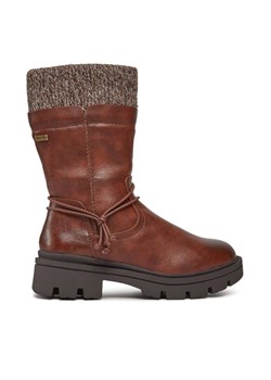 Botki Jana 8-26472-41 Brązowy ze sklepu eobuwie.pl w kategorii Workery damskie - zdjęcie 181293908