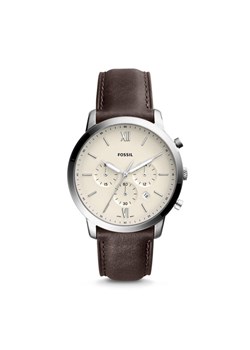 Zegarek Fossil Neutra Chrono FS5380 Brązowy ze sklepu eobuwie.pl w kategorii Zegarki - zdjęcie 181294017
