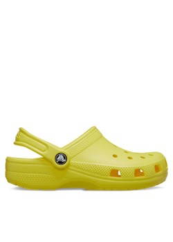 Klapki Crocs Classic Clog T 206990 Żółty ze sklepu eobuwie.pl w kategorii Klapki dziecięce - zdjęcie 181294019