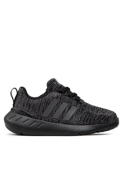 Sneakersy adidas Swift Run 22 C GY3008 Czarny ze sklepu eobuwie.pl w kategorii Buty sportowe dziecięce - zdjęcie 181294039