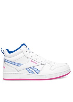 Sneakersy Reebok ROYAL PRIME MID 2.0 100033500K Biały ze sklepu eobuwie.pl w kategorii Buty sportowe dziecięce - zdjęcie 181294226