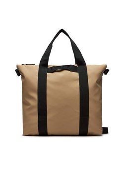 Torba Rains Tote Bag W3 14150 Beżowy - id: 5711747557881 - marki Rains - 181294345 Torba Rains Tote Bag W3 14150 Beżowy ze sklepu eobuwie.pl w kategorii Torby podróżne - zdjęcie 181294345