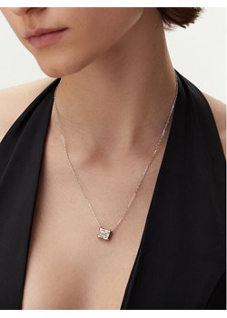 Naszyjnik Guess JUBN05 170JW Srebrny ze sklepu eobuwie.pl w kategorii Naszyjniki - zdjęcie 181294407