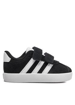 Sneakersy adidas VL Court 3.0 ID9158 Czarny ze sklepu eobuwie.pl w kategorii Trampki dziecięce - zdjęcie 181294608