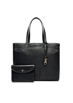 Torebka MICHAEL Michael Kors Eliza 30T4GZAT4L Czarny ze sklepu eobuwie.pl w kategorii Torby Shopper bag - zdjęcie 181294689