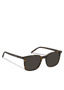 Okulary przeciwsłoneczne Tommy Hilfiger 1938/S 205369 Brązowy ze sklepu eobuwie.pl w kategorii Okulary przeciwsłoneczne męskie - zdjęcie 181294847