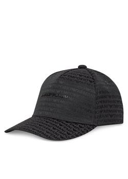 Czapka z daszkiem Emporio Armani EM001321 AF14034 U8168 Czarny ze sklepu eobuwie.pl w kategorii Czapki z daszkiem damskie - zdjęcie 181294858