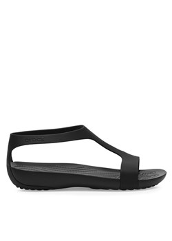 Sandały Crocs SERENA SANDAL 205469-060_ Czarny ze sklepu eobuwie.pl w kategorii Sandały damskie - zdjęcie 181295005