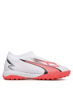 Buty do piłki nożnej Puma Ultra Match 107516 01 Biały ze sklepu eobuwie.pl w kategorii Buty sportowe dziecięce - zdjęcie 181295488