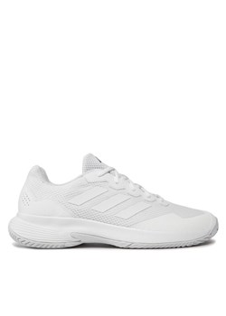 Buty do tenisa adidas Gamecourt 2.0 Tennis Shoes IG9568 Biały ze sklepu eobuwie.pl w kategorii Buty sportowe męskie - zdjęcie 181295627