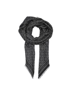 Chusta Calvin Klein Monogram K60K608779 Czarny ze sklepu eobuwie.pl w kategorii Szaliki i chusty damskie - zdjęcie 181295666