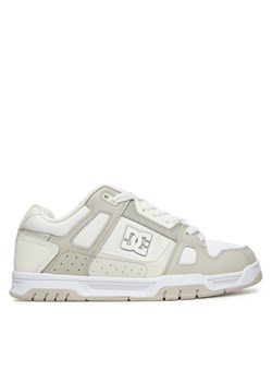 Sneakersy DC STAG DC01813110 Beżowy ze sklepu eobuwie.pl w kategorii Buty sportowe męskie - zdjęcie 181295779