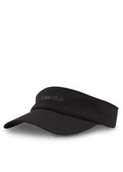 Daszek Calvin Klein Seersucker Visor K50K512973 Czarny ze sklepu eobuwie.pl w kategorii Czapki z daszkiem męskie - zdjęcie 181295965