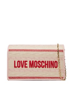 Torebka LOVE MOSCHINO JC4241PP0MKO110A Różowy ze sklepu eobuwie.pl w kategorii Kopertówki - zdjęcie 181296019