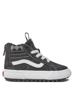 Sneakersy Vans Td Sk8-Hi Zip Mte-1 VN0A5HZ3GYW1 Szary ze sklepu eobuwie.pl w kategorii Trampki dziecięce - zdjęcie 181296295
