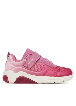 Sneakersy Geox J Fadinlight J46M4C 0EE54 C0799 S Różowy ze sklepu eobuwie.pl w kategorii Buty sportowe dziecięce - zdjęcie 181296315
