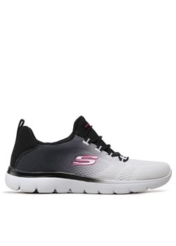 Sneakersy Skechers Bright Charmer 149536 Szary ze sklepu eobuwie.pl w kategorii Buty sportowe damskie - zdjęcie 181296366