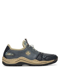 Sneakersy Rieker L0538-14 Granatowy ze sklepu eobuwie.pl w kategorii Buty sportowe damskie - zdjęcie 181296377