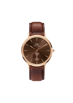Zegarek Daniel Wellington Classic Multi-Eye St Maves Amber DW00100707 Brązowy ze sklepu eobuwie.pl w kategorii Zegarki - zdjęcie 181296417