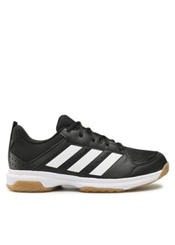 Buty halowe adidas Ligra 7 M FZ4658 Czarny ze sklepu eobuwie.pl w kategorii Buty sportowe męskie - zdjęcie 181296477
