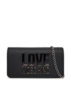 Torebka LOVE MOSCHINO JC5728PP0MKD000B Czarny ze sklepu eobuwie.pl w kategorii Kopertówki - zdjęcie 181296579