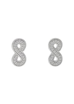 Kolczyki Fossil Sterling JFS00634040 Srebrny ze sklepu eobuwie.pl w kategorii Kolczyki - zdjęcie 181296605