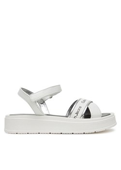 Sandały Calvin Klein Jeans V4A2-82054-0371X M Biały ze sklepu eobuwie.pl w kategorii Sandały dziecięce - zdjęcie 181296687