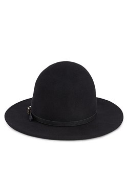 Kapelusz Tommy Hilfiger Th Evening Fedora AW0AW15316 Czarny ze sklepu eobuwie.pl w kategorii Kapelusze damskie - zdjęcie 181296918