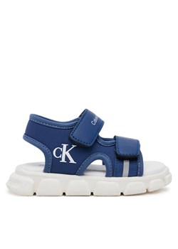 Sandały Calvin Klein Jeans V1B2-83020-1591 Niebieski ze sklepu eobuwie.pl w kategorii Sandały dziecięce - zdjęcie 181297267