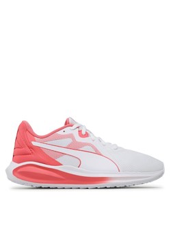 Sneakersy Puma Twitch Runner Twist Jr 389696 03 Biały ze sklepu eobuwie.pl w kategorii Buty sportowe dziecięce - zdjęcie 181297289