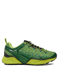 Trekkingi Salewa MS Dropline GTX 61366 Zielony ze sklepu eobuwie.pl w kategorii Buty trekkingowe męskie - zdjęcie 181297527
