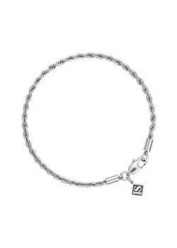 Bransoletka ICED STUFF Rope Białe złoto ze sklepu eobuwie.pl w kategorii Bransoletki - zdjęcie 181297535